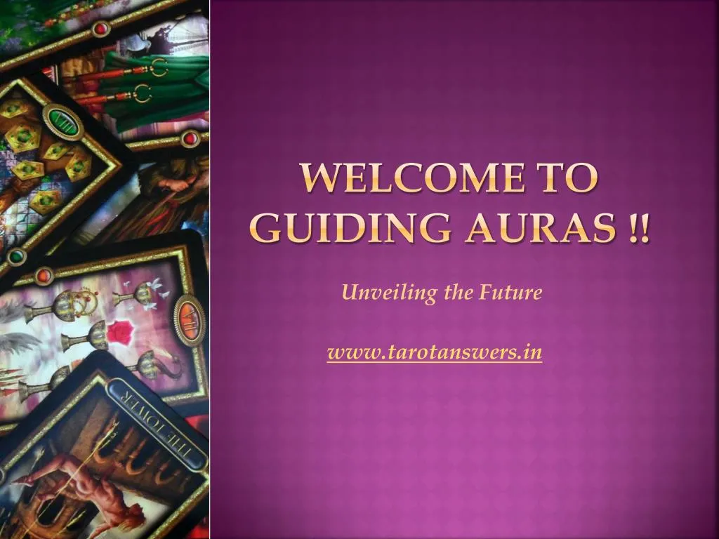 welcome to guiding auras