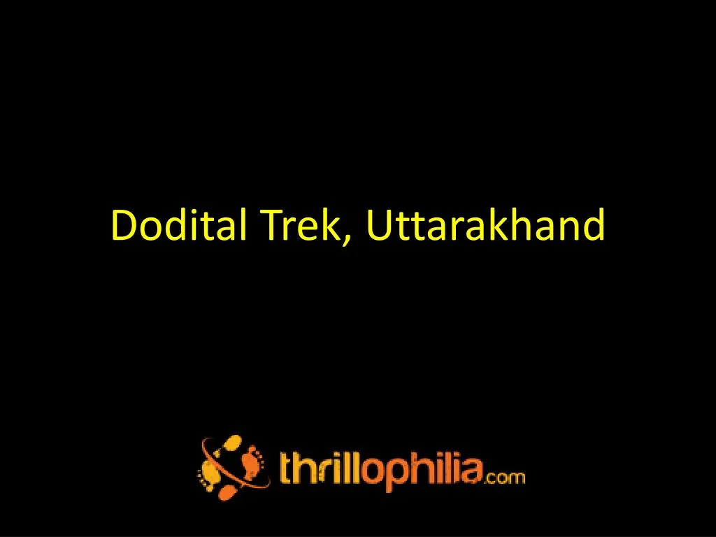 dodital trek uttarakhand