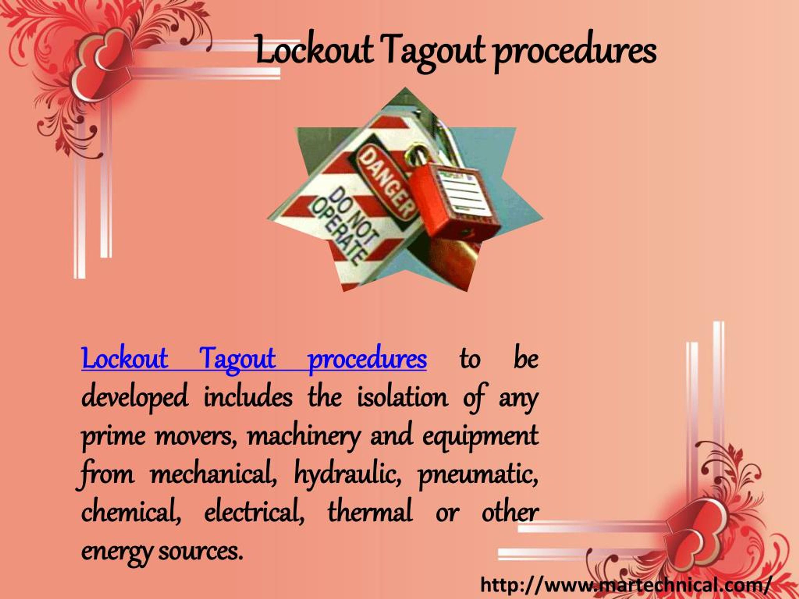 PPT - Lockout Tagout Procedure PowerPoint Presentation, free download ...