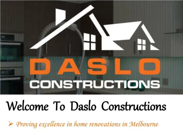 Bathroom Renovations in Melbourne - Daslo Constructions