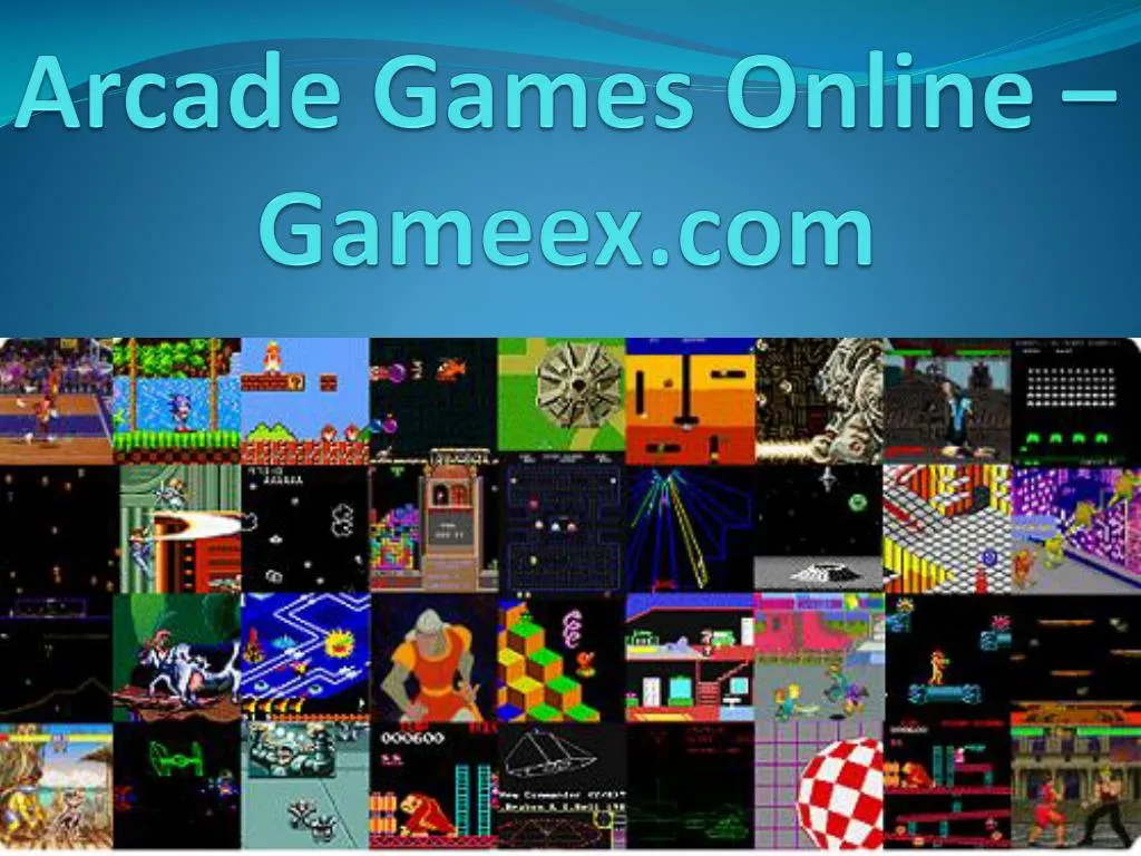 arcade games online gameex com