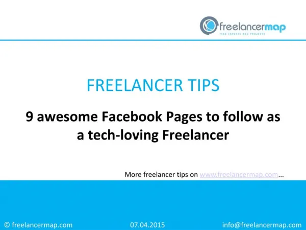9 awesome Facebook Pages to follow as a tech-loving Freelanc
