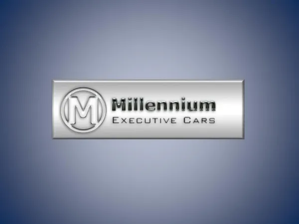 Millennium executive cars in Reading