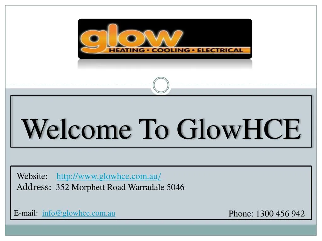 welcome to glowhce