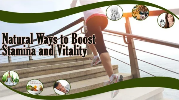 Natural Stamina Booster Supplements to Increase Vitality