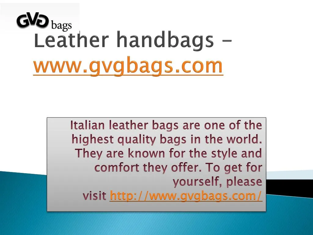 l eather handbags www gvgbags com
