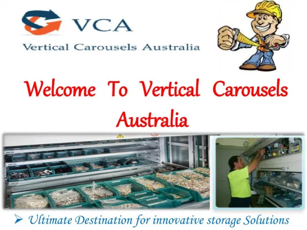 Warehouse Shelving - Vertical Carousels Australia