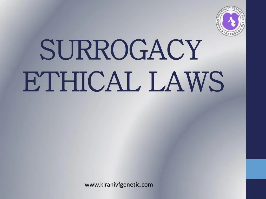 surrogacy ethical laws