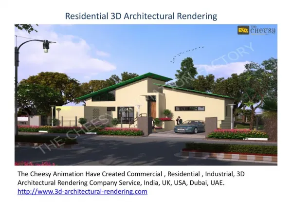 3D Architectural Rendering | Service Company