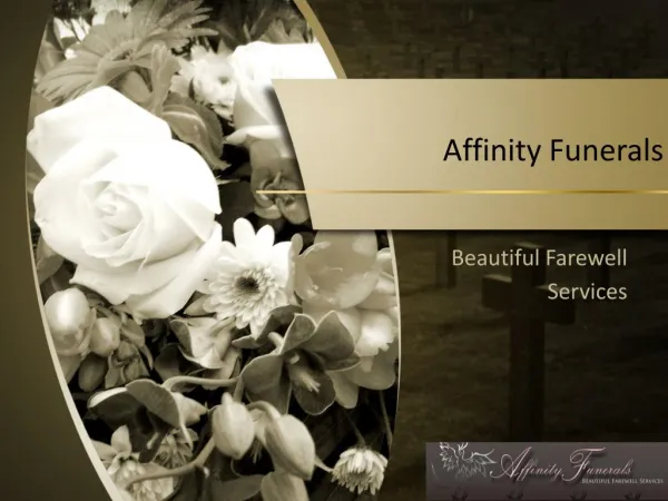 Affinity Funerals Pty Ltd