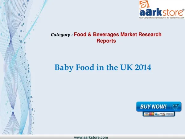 Aarkstore - Baby Food in the UK 2014