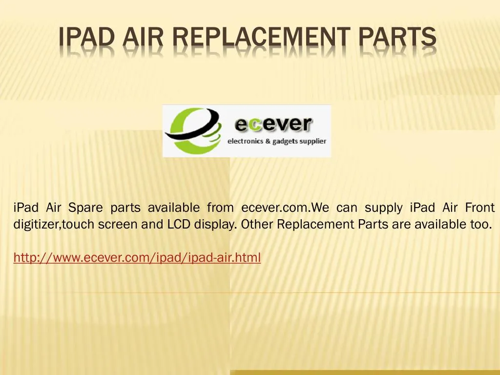 ipad air replacement parts