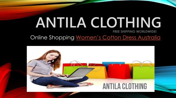 Women’s Cotton Dress Australia