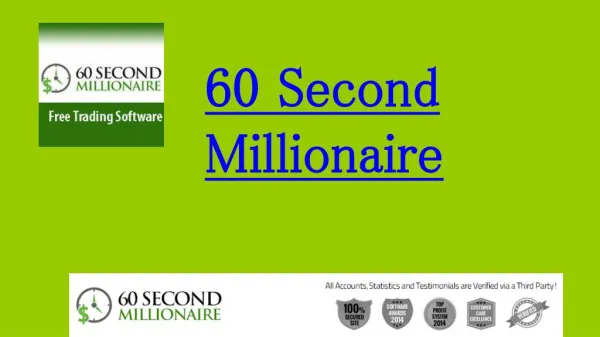 60 Second Millionaire