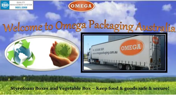 Omega Packaging - Polystyrene Boxes