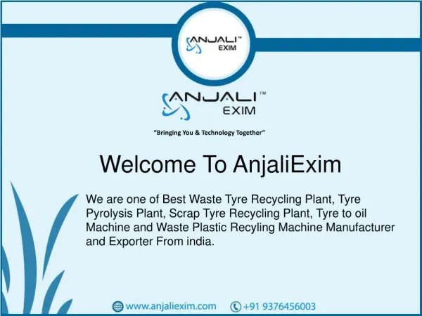 Have a Great Used Scrap Waste Tyre Recycling Plant