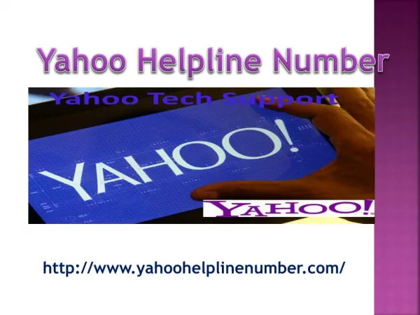 Call on yahoo technical support help center