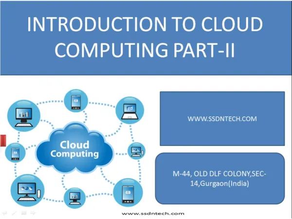 Cloud Computing training company India