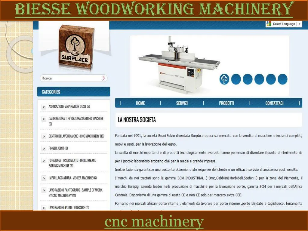 biesse woodworking machinery