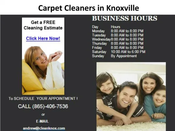 Carpet Cleaners Knoxville
