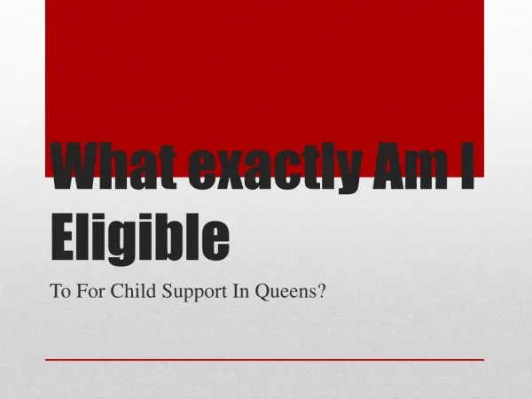 What Child Support Can I Get In Queens New York