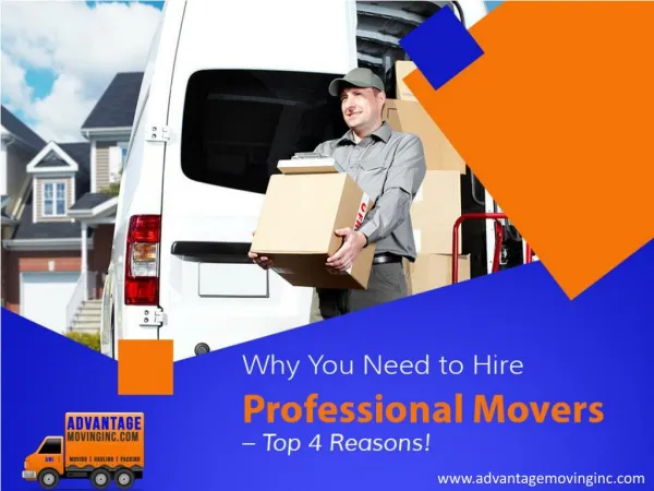 Professional Residential Movers in Bel Air, MD – Why To Hire
