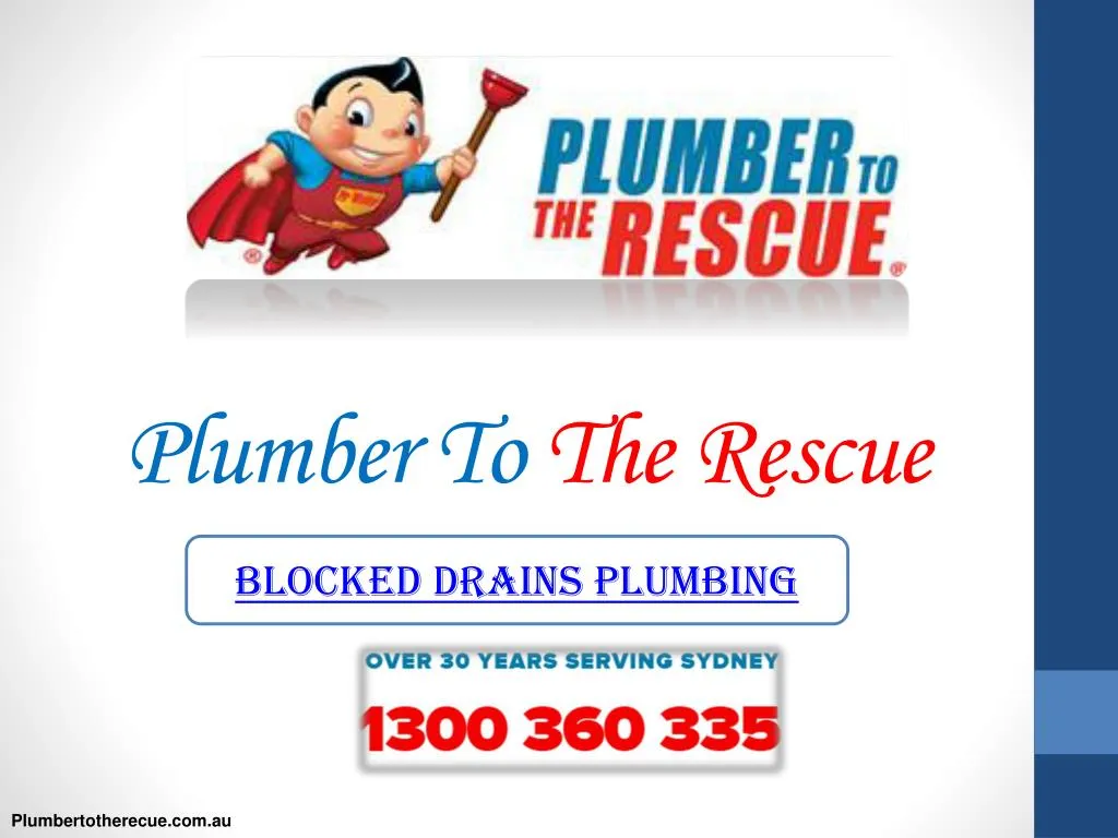 plumber to the rescue