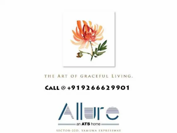 ATS Allure Greater Noida 9266629901