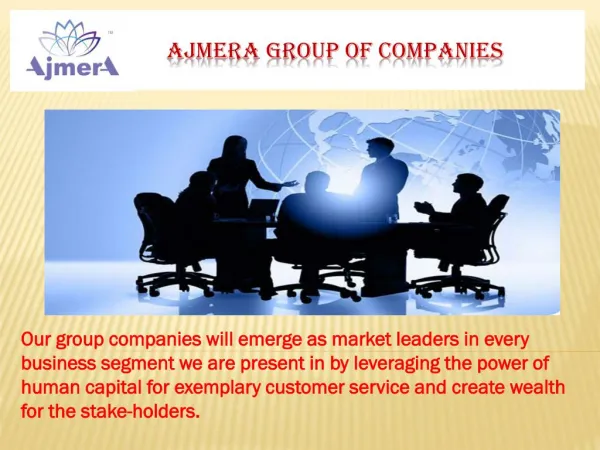 Alpesh Ajmera : Ajmera Group Of Companies