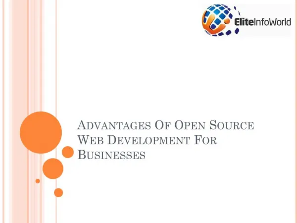 Advantages Of Open Source Web Development For Businesses