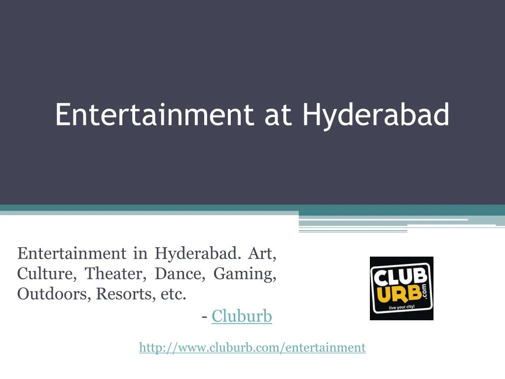 entertainment at hyderabad