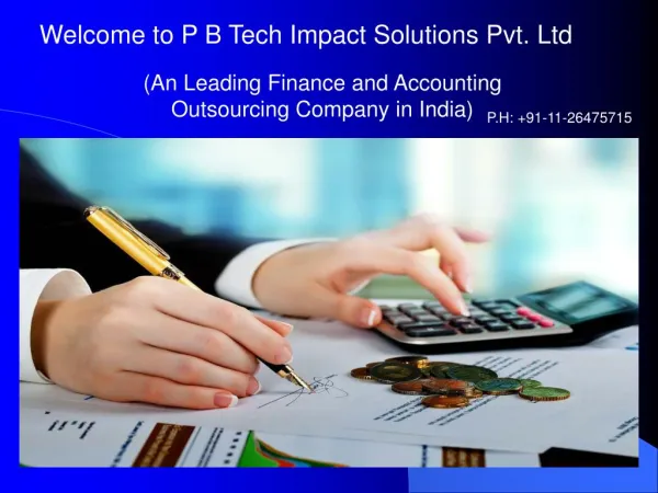Finance And Accounting Outsourcing India
