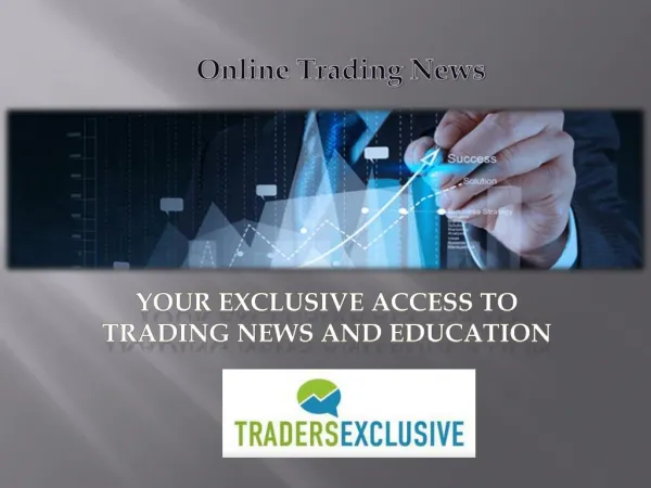 Online Trading News