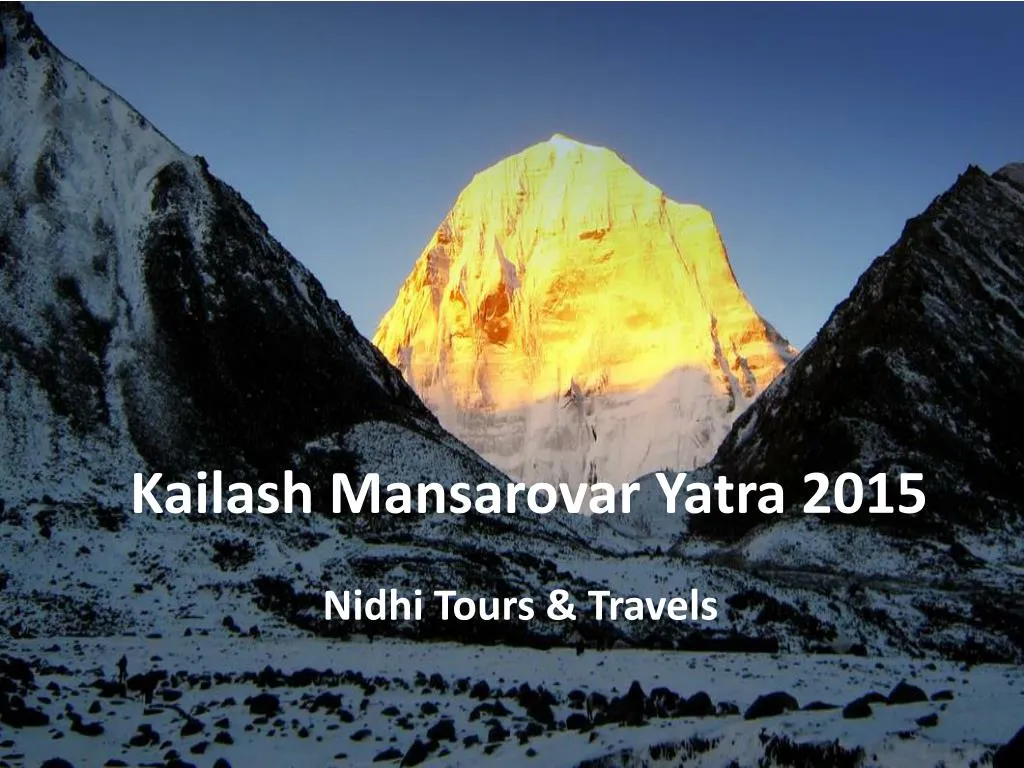 kailash mansarovar yatra 2015