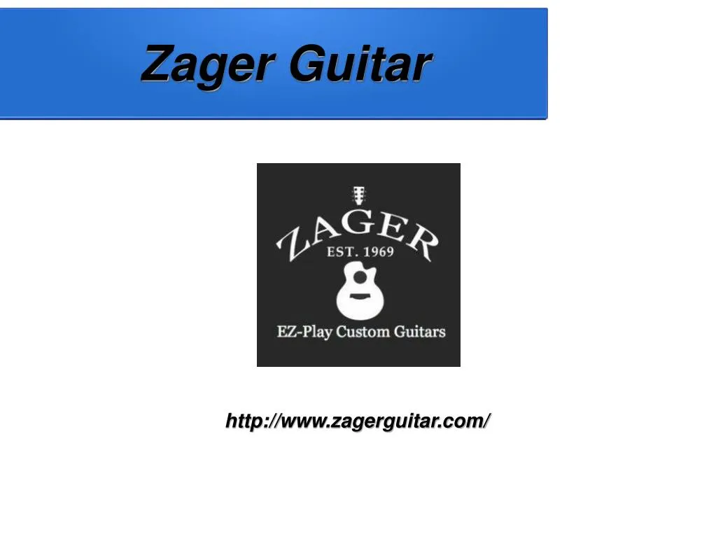 zager guitar