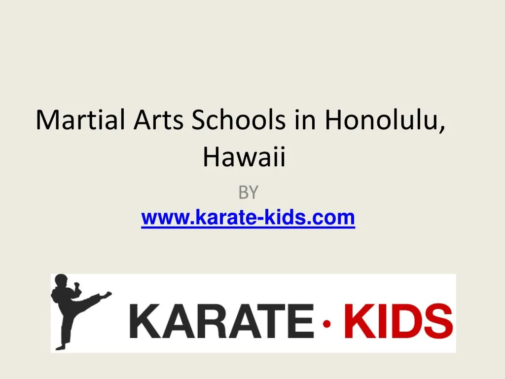 martial arts schools in honolulu hawaii