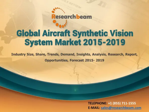 Global Aircraft Synthetic Vision System Market 2015-2019