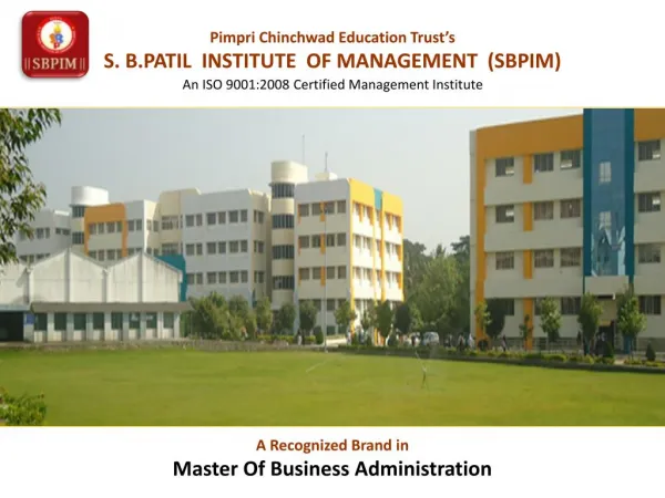 SBPIM - MBA College In Pune