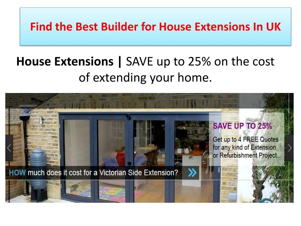 house extensions save up to 25 on the cost of extending your home