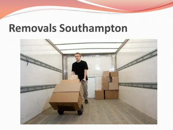 Removals Southampton