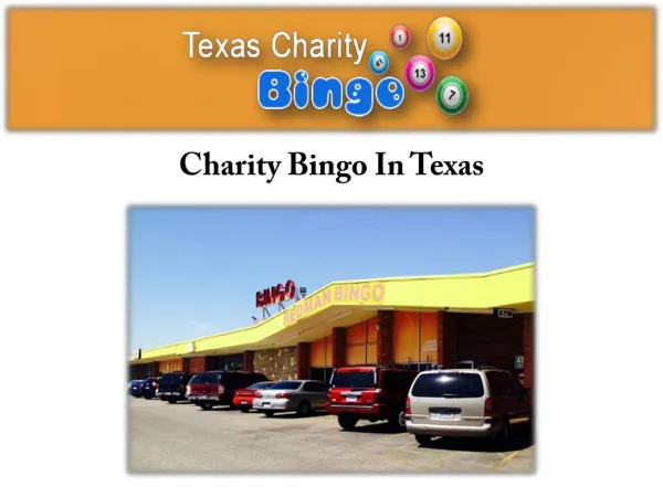 Charity Bingo In Texas