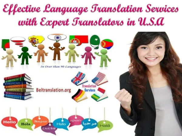 Effective Language Translation Services