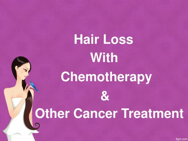 Hair Loss With Chemotherapy