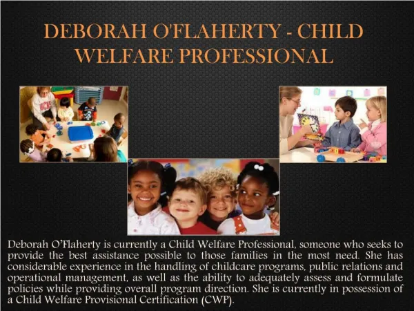 Deborah O’Flaherty | Child Welfare Professional