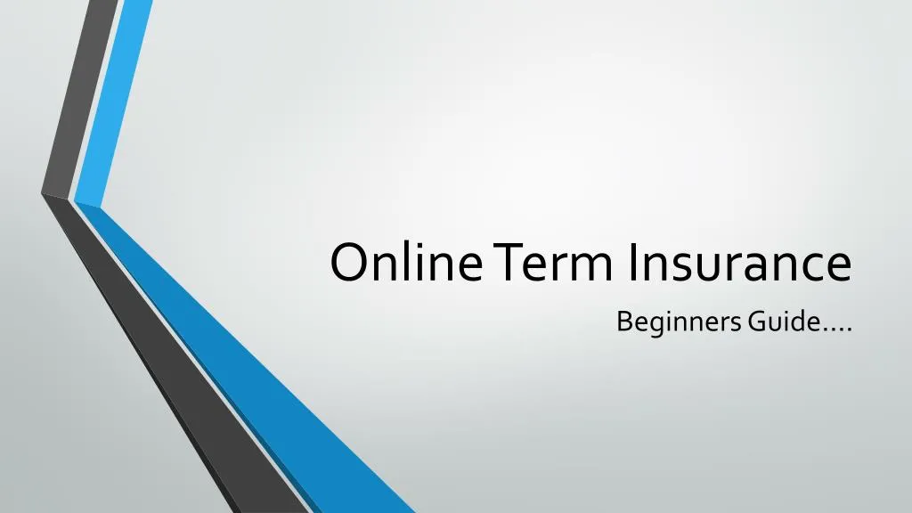 online t erm insurance