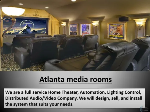 Atlanta Home Automation, Security, Home Theater, Networking