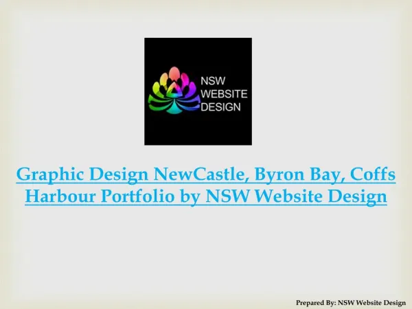 Graphic Design NewCastle, ByronBay, Coffs Harbour Portfolio