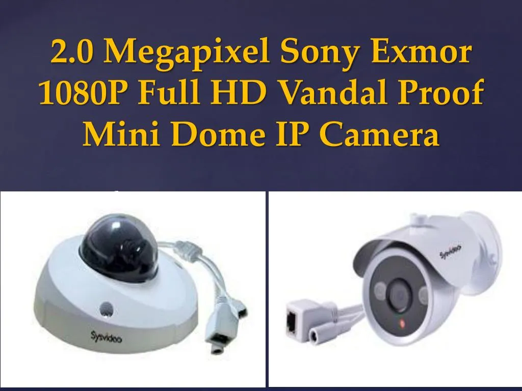 2 0 megapixel sony exmor 1080p full hd vandal proof mini dome ip camera