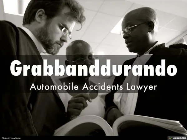 Automobile accident lawyer