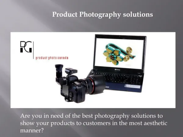 Product Photography Solution